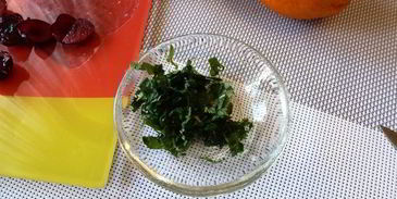 безалкогольная сангрия на зеленом чае