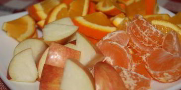 коктейль сангрия с шампанским