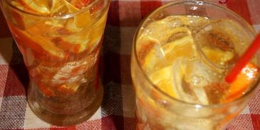 коктейль сангрия с шампанским