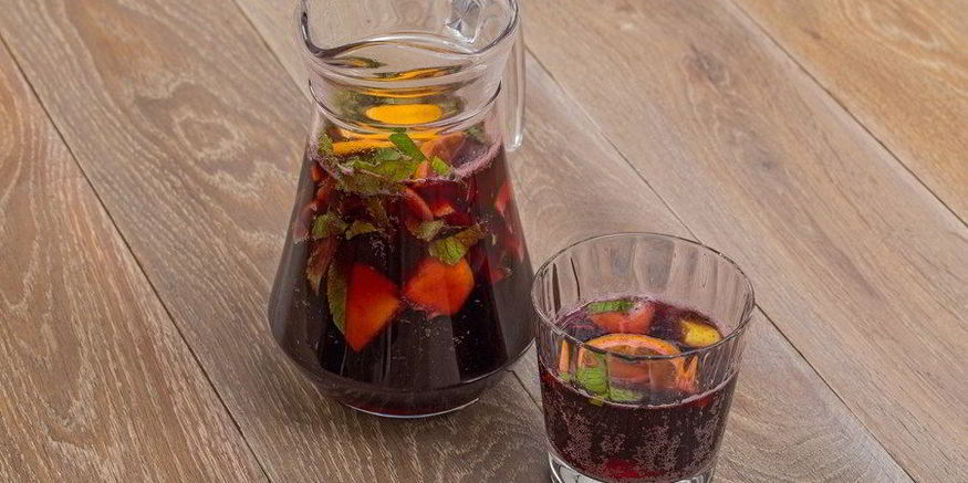 Рецепт сангрии без алкоголя