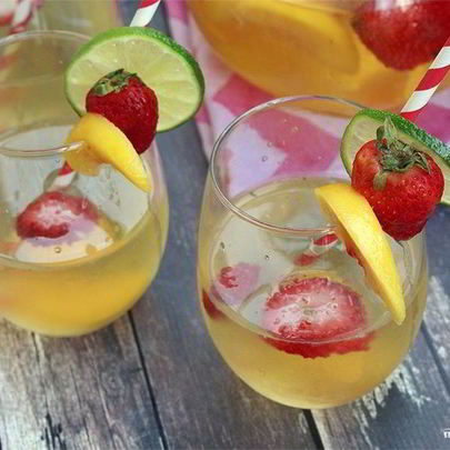 Сангрия из белого вина