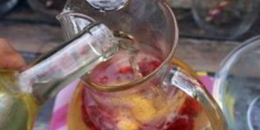 сангрия из белого вина