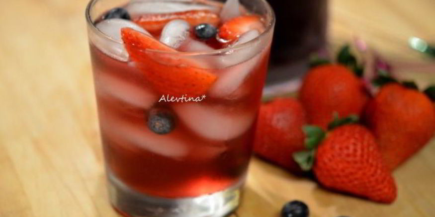 Рецепт сангрии розе