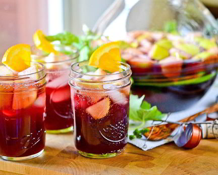 Сангрия с красным вином