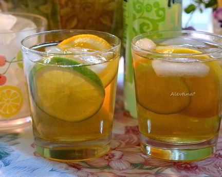 Ванильная белая сангрия