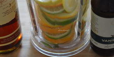 ванильная белая сангрия