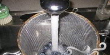 бананово-черничный смузи