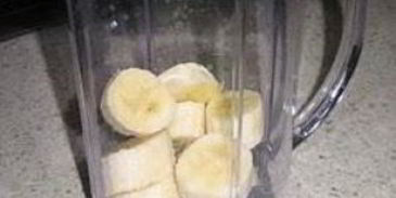 бананово-черничный смузи