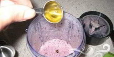 бананово-черничный смузи