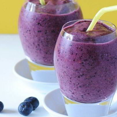 Чернично-грушевый смузи