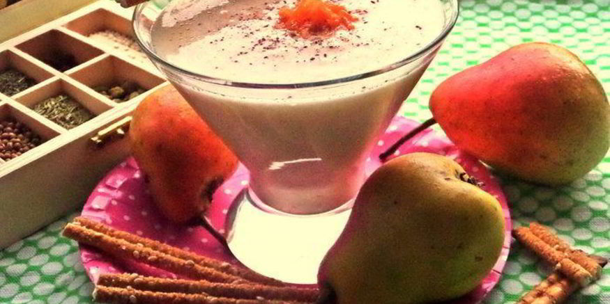 Рецепт грушевого смузи с морковью