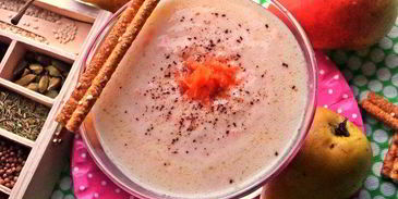 грушевый смузи с морковью