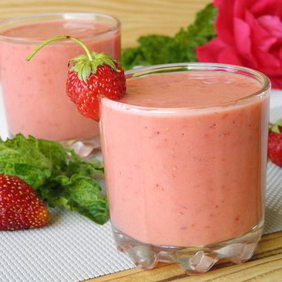 Клубничный смузи