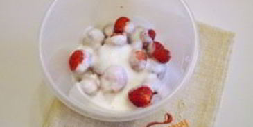 клубничный смузи