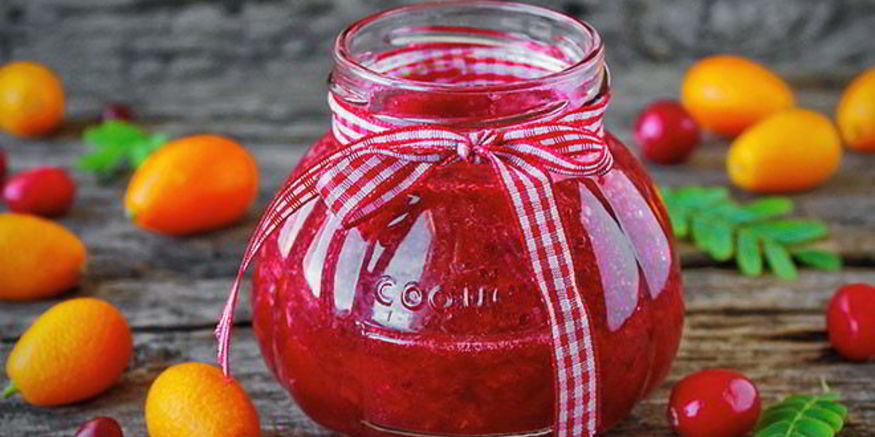 Рецепт клюквенного смузи с кумкватом