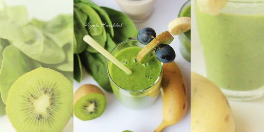Рецепт напитка зеленого смузи