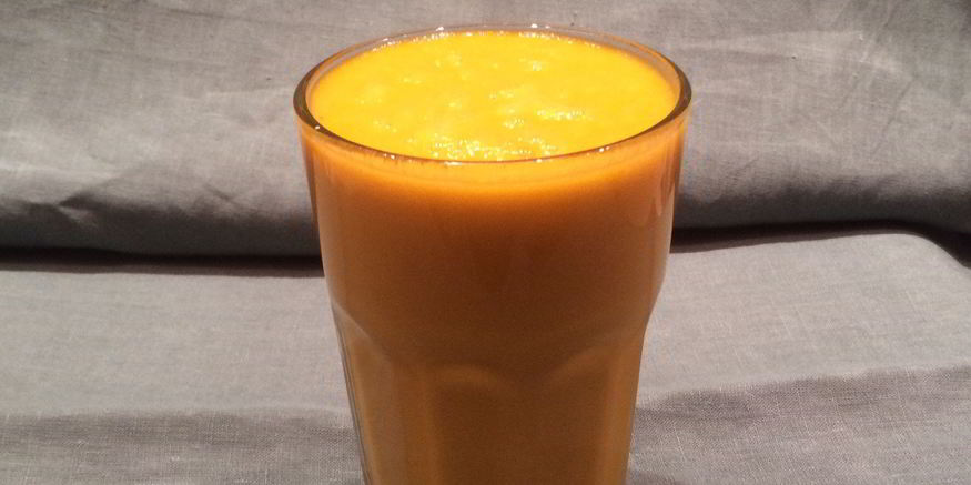 Рецепт оранжевого смузи