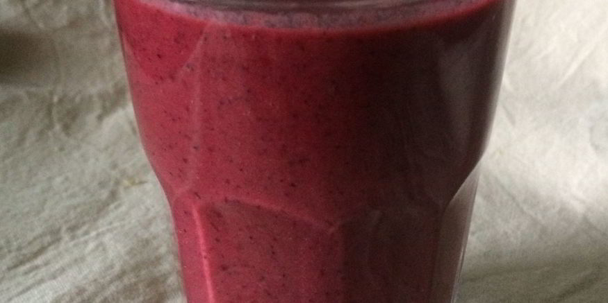 Рецепт осеннего ягодного смузи