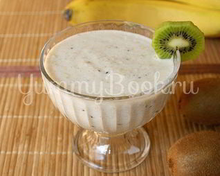 Овсяное смузи с фруктами