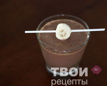 Шоколадно-банановый смузи