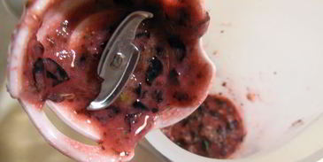 смородиновый смузи с отрубями