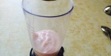 смузи с клюквой