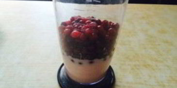 смузи с клюквой