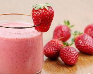 Смузи — Снежная королева с клубников