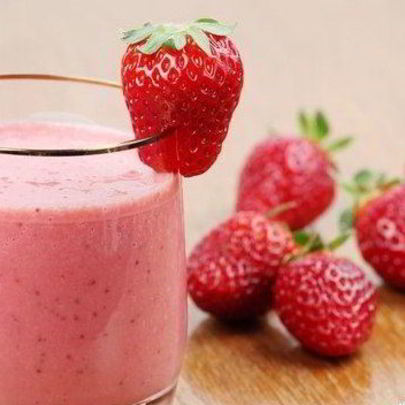 Смузи — Снежная королева с клубников