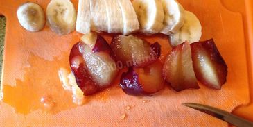 смузи со сливами и бананом сладкая парочка