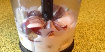 смузи со сливами и бананом сладкая парочка