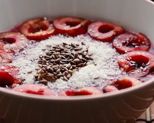 Смузи в тарелке