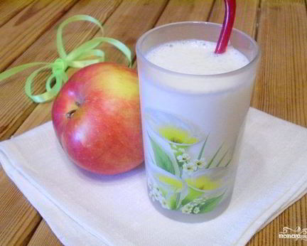 Смузи яблочный