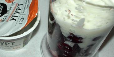 вишневый смузи-боул с чиа