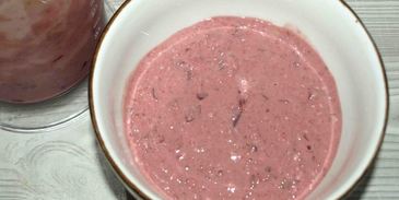 вишневый смузи-боул с чиа