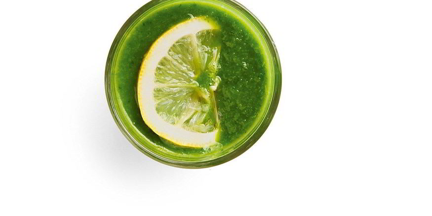 Рецепт зеленого смузи со шпинатом