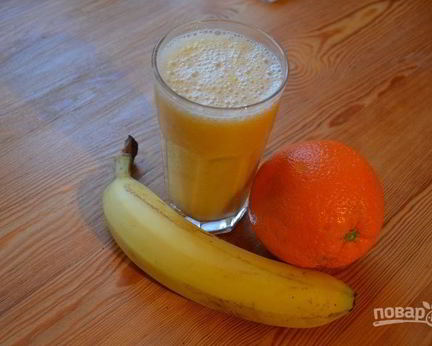 Банановый сок