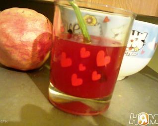 Гранатовый сок с медом