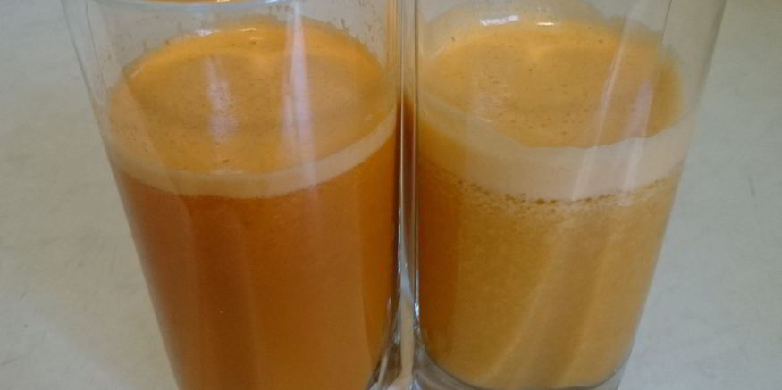 Рецепт морковна-картофельного сок