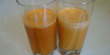 морковно-картофельный сок
