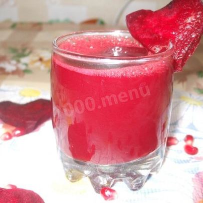 Морковно свекольный сок