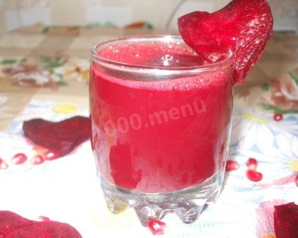 Морковно свекольный сок