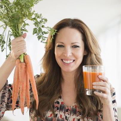 Морковный сок с маслом