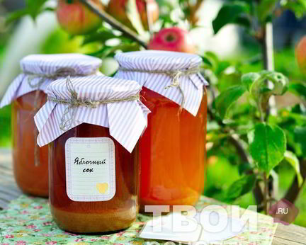 Пастеризованный яблочный сок