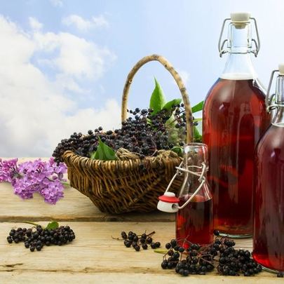 Сок черной бузины