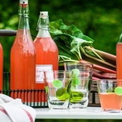 Сок из ревеня