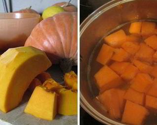 Сок из тыквы и апельсинов