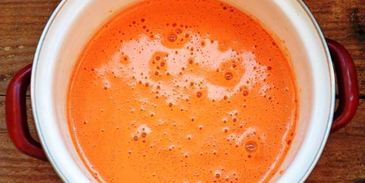 сок из тыквы, яблок и моркови