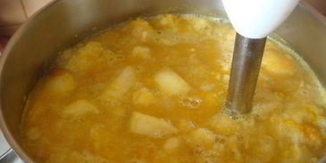 сок тыква и яблоко