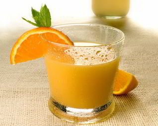Сок тыквы с апельсином